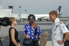 AUSTRALIA DARWIN TV INTERVIEW TIM GILBERT