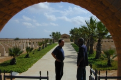 LIBYA KNIGHTSBRIDGE CEMETERY OFFICIALS