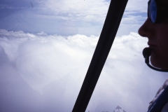 India above the clouds of typhoon R44